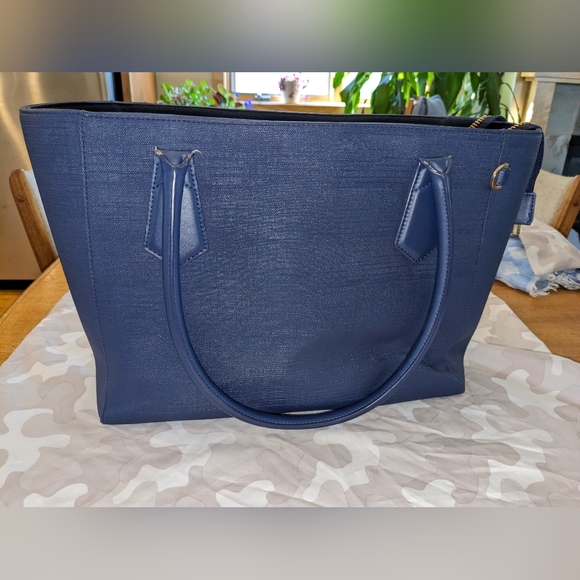 Dagne Dover legend tote in Navy - Picture 6 of 9
